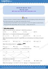 Đề thi giữa kì 1 Toán 10 Cánh diều - Đề số 5